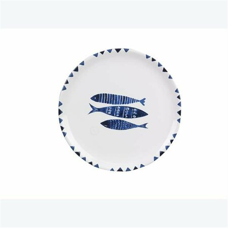 YOUNGS Ceramic Nautical Fish Plate 61579